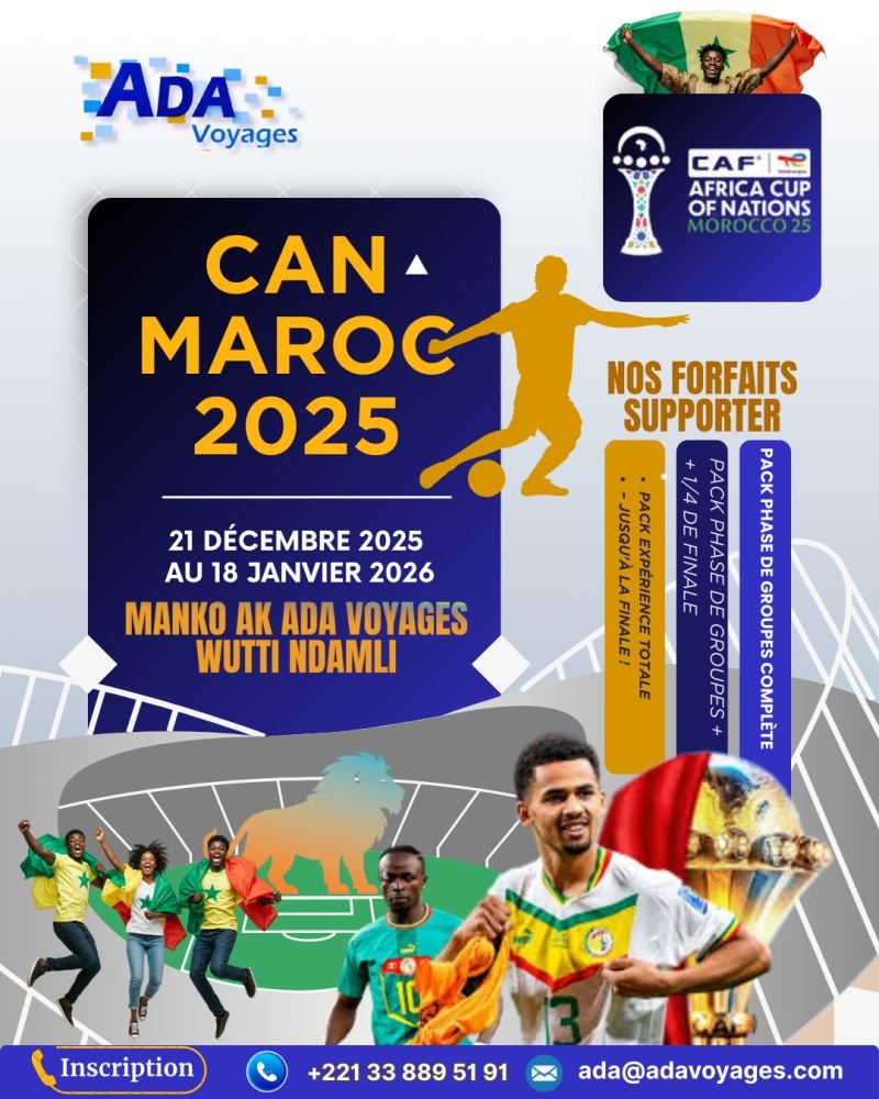 LANCEMENT CAN MAROC 2025 LANCEMENT CAN MAROC 2025